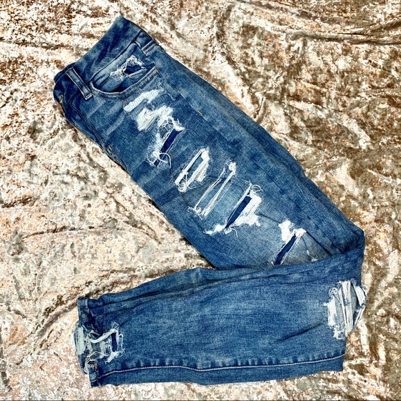 AE Ne(x)t Level Stretch Curvy Hi-Rise Jegging - Picture 1 of 11